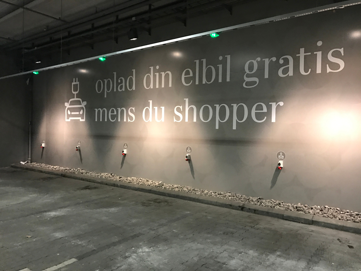 Elbil vægdekoration