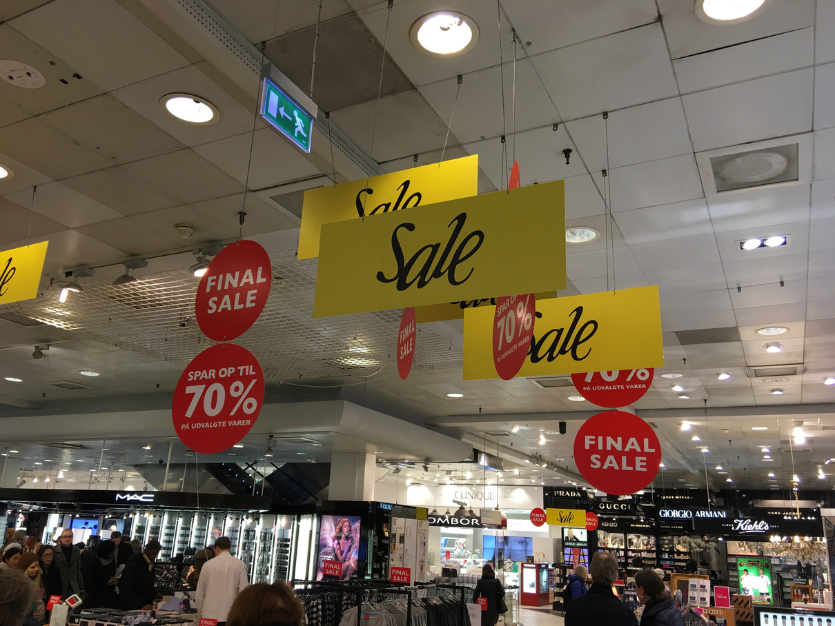 Sale-display Magasin
