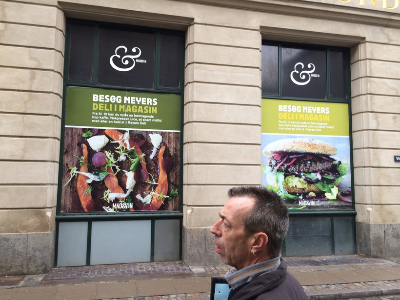 Skilt for Meyers Deli