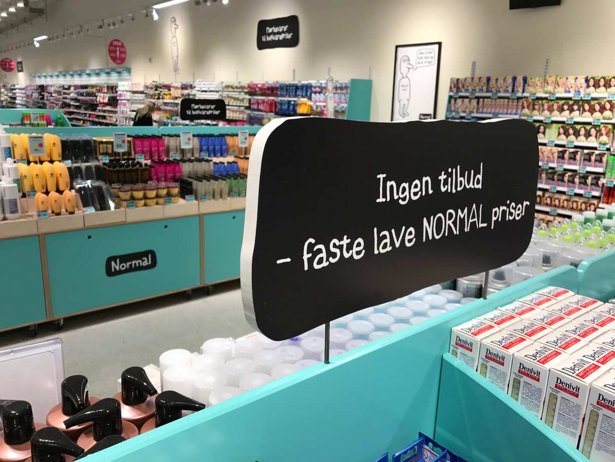 Butiksgrafik Normal