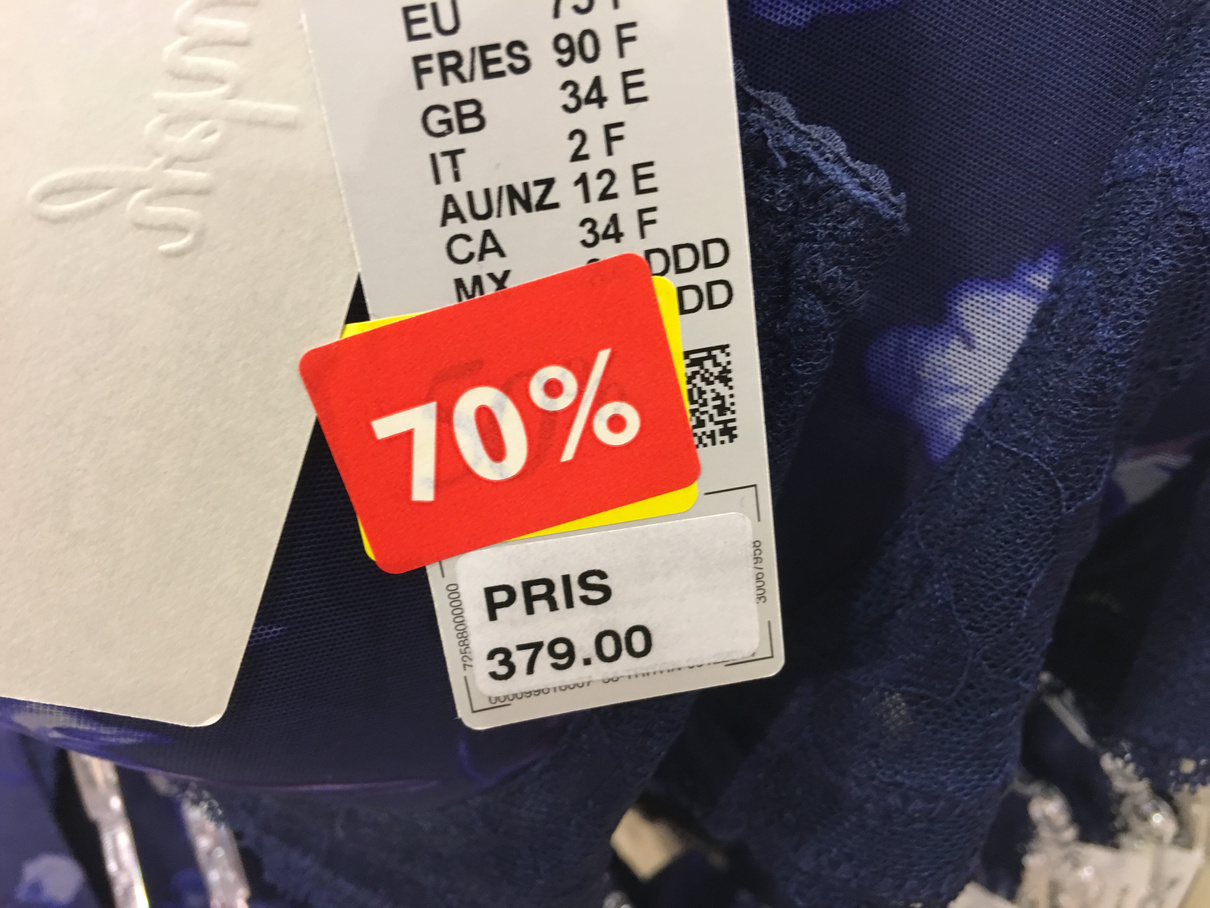 Pris labels