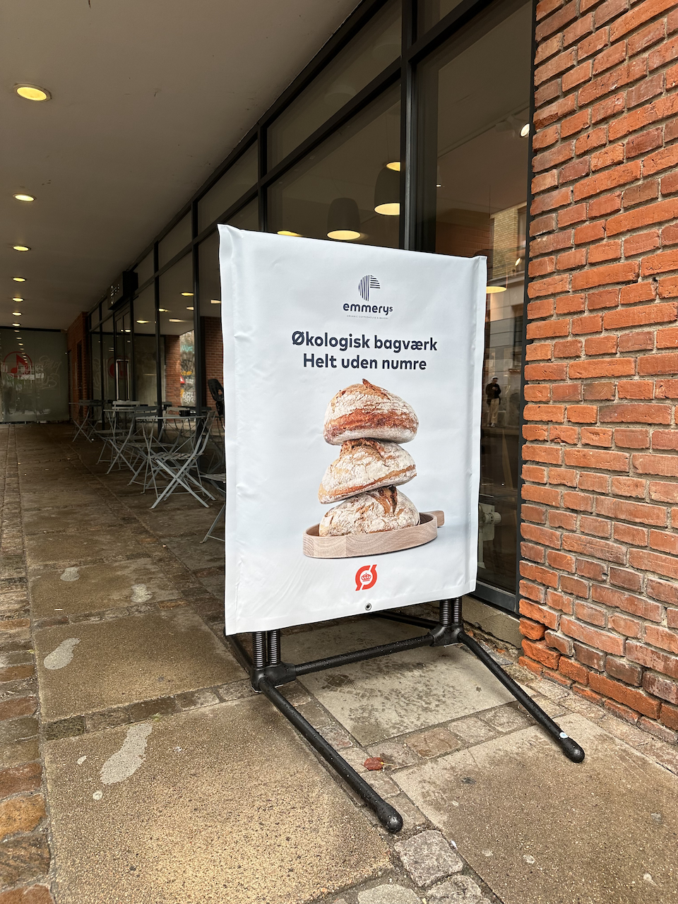 Printet skiltepose til udendørs kampagneskilt